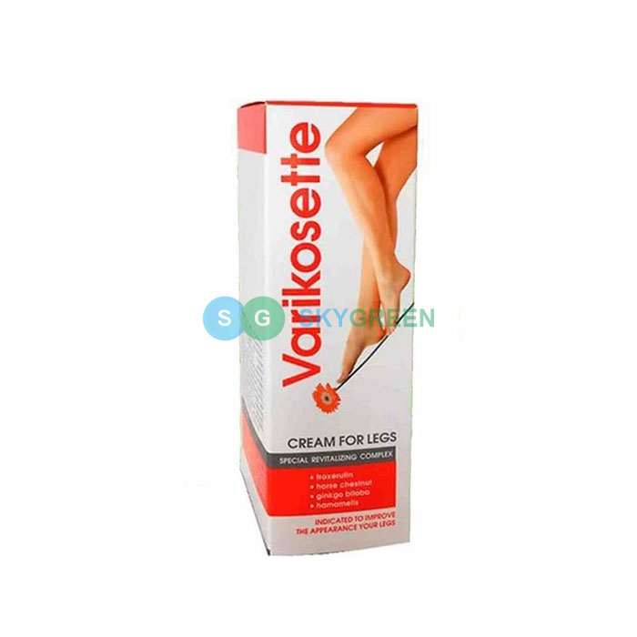 Varikosette cream for varicose veins in Jekabpils