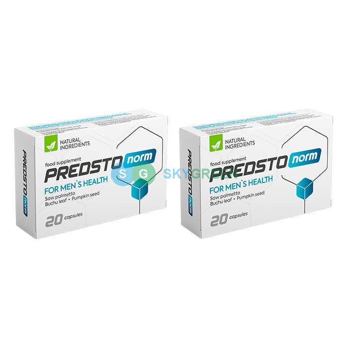 Predstonorm prostate health product in Ludza