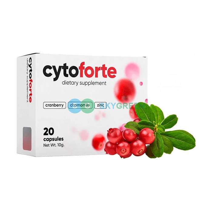 Cytoforte remedy for cystitis in Cesis