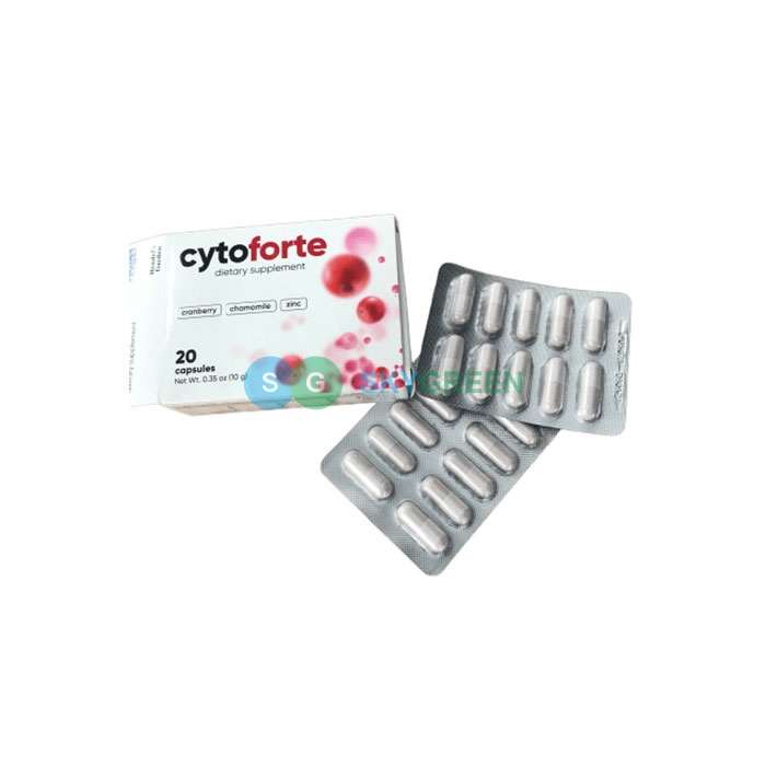 Cytoforte remedy for cystitis in Cesis